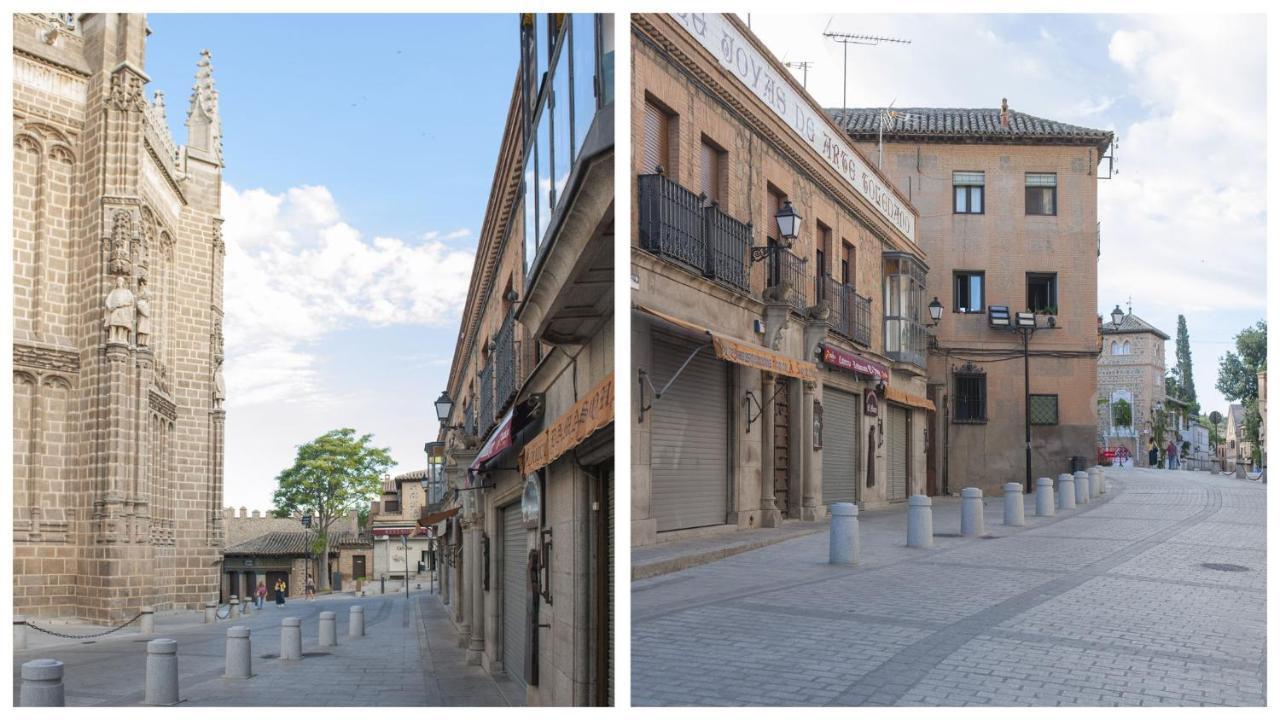 Apartamentos Boutique Puerta De Reyes Toledo Bagian luar foto